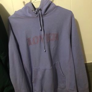 bianca chandon lover hoodie purple